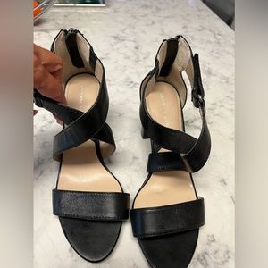 Block heel sandals Used only few times size 6 1/2